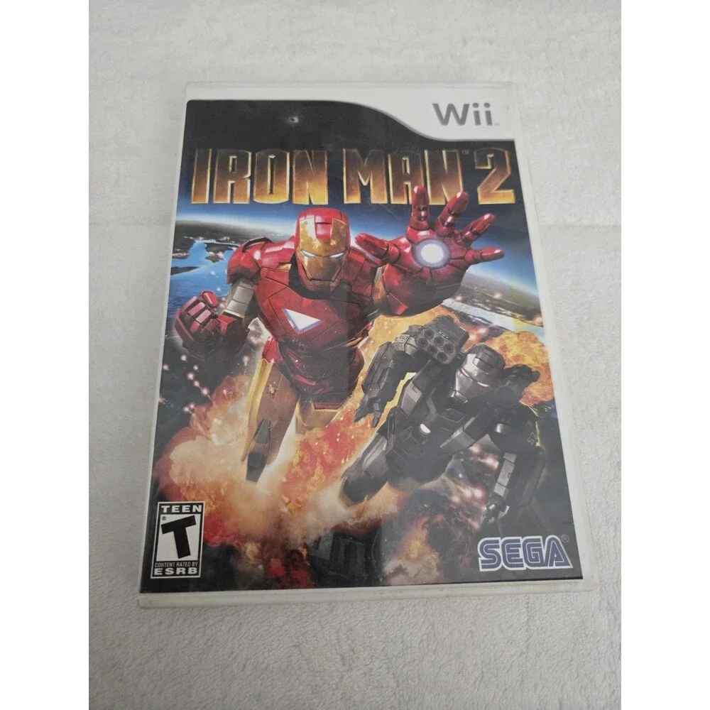 Iron Man 2 (Nintendo Wii, 2010) Complete and Tested